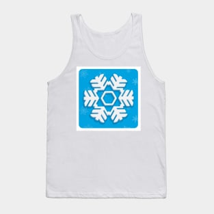 Snowflake Winter Holiday Christmas Decoration Tank Top